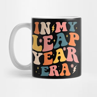 In My Leap Year Era Leap Year 2024 Birthday Funny Retro Mug